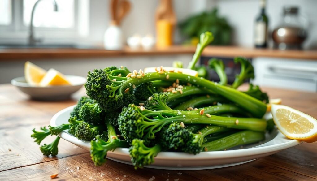 Air Fryer Broccolini