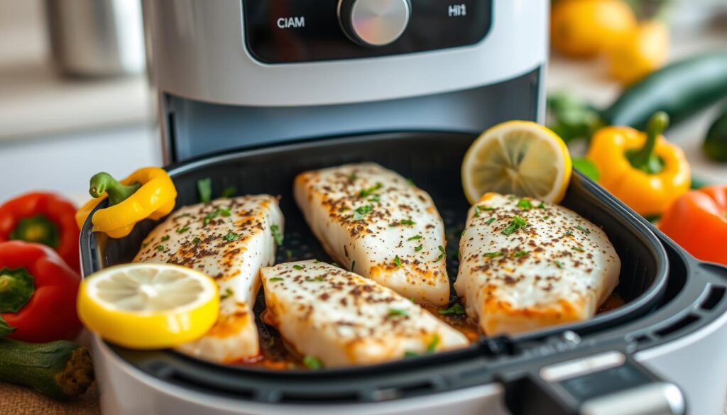 Air Fryer Haddock Preparation