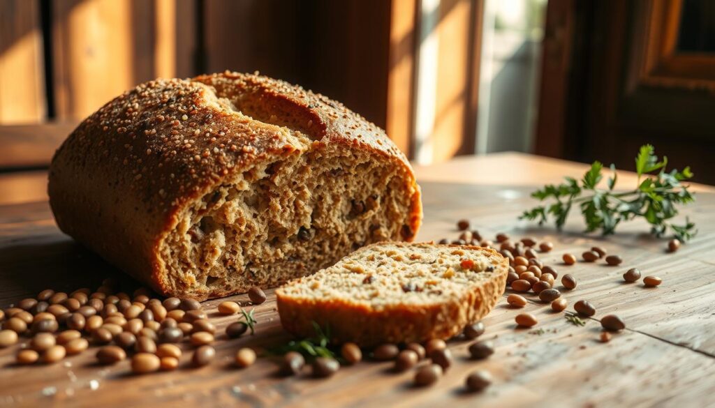 Homemade Lentil Bread