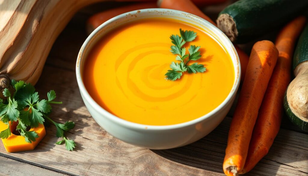 Low FODMAP Butternut Squash Soup No Cream