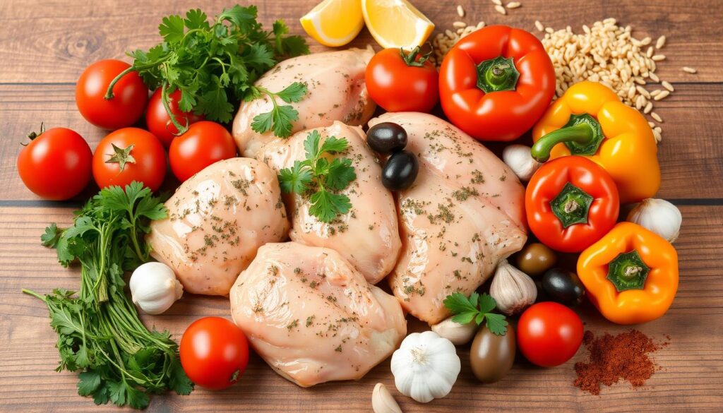 Mediterranean Chicken Ingredients