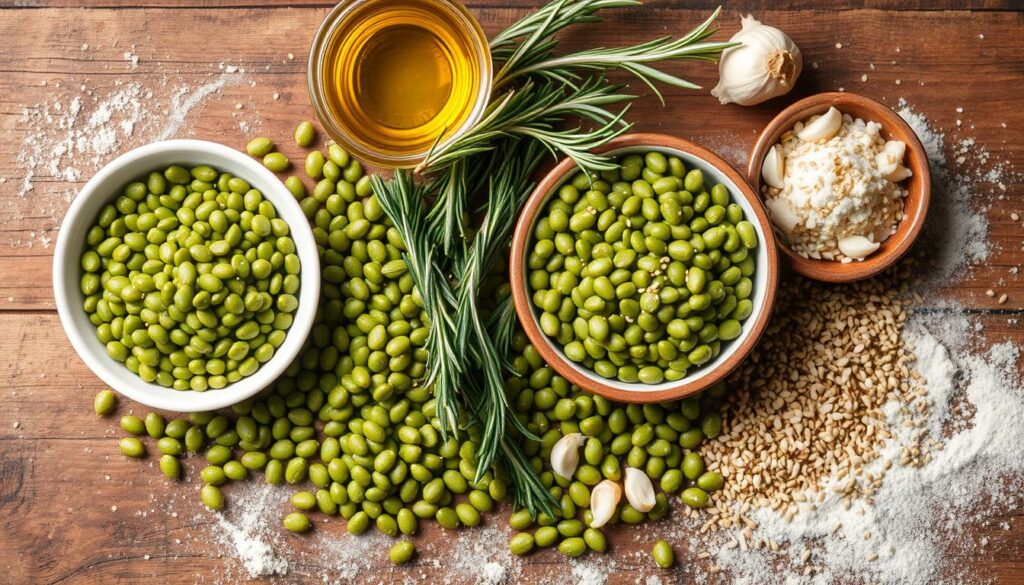 Mediterranean Lentil Bread Ingredients