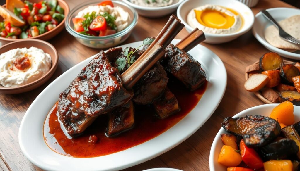 Mediterranean Short Ribs with Sides