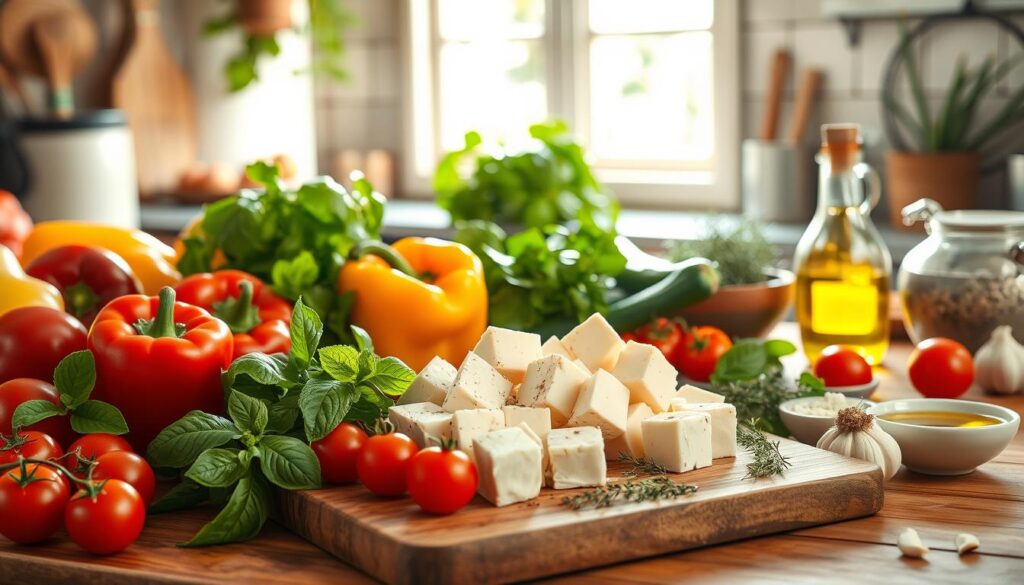 Mediterranean tofu preparation tips