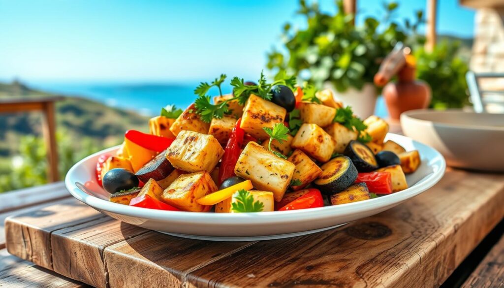 Mediterranean tofu recipe