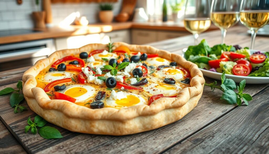 best Mediterranean quiche recipe