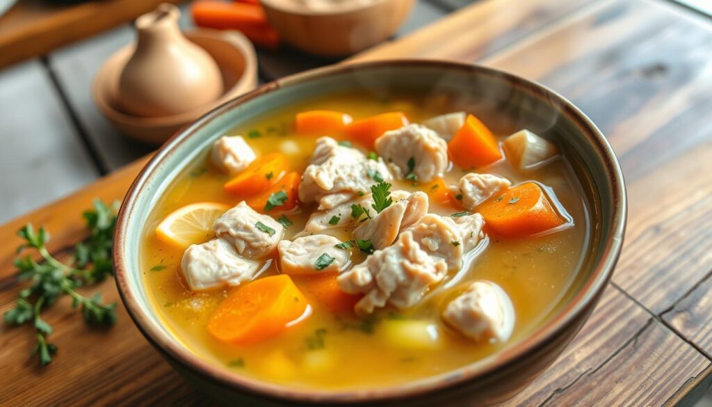 low fodmap chicken soup