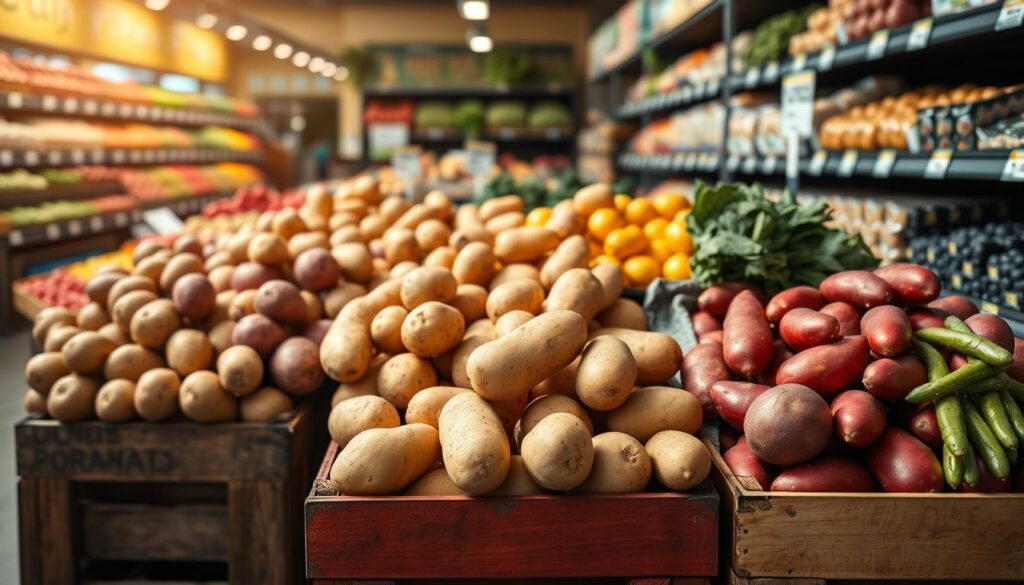 selecting low fodmap potatoes